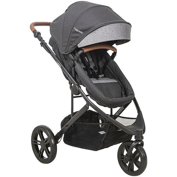 Carrinho de Bebê Trek Kiddo Cinza Chumbo
