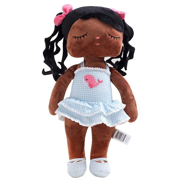 Boneca Angela Candy Poppy Metoo Azul