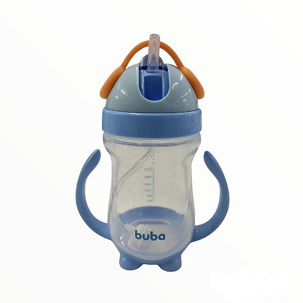 Copo Com Alça Removível Fone Musical Buba Azul