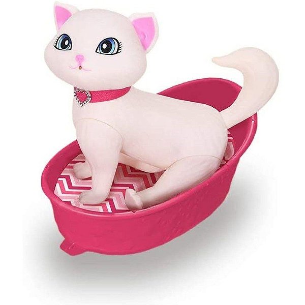 Boneco Pet da Barbie Cuidados Com Blissa Pupee Branco