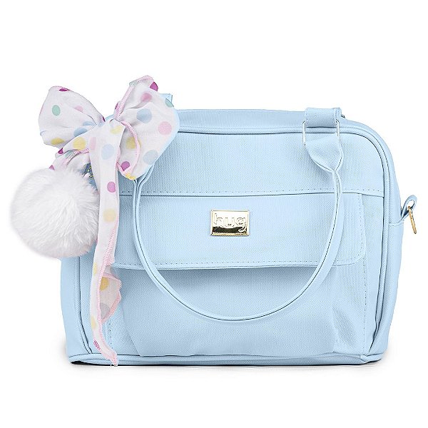 Bolsa de Maternidade Hug Média Requinte Azul