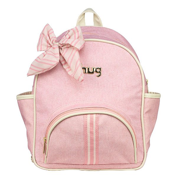 Mochila Maternidade Hug Essencial Rosa