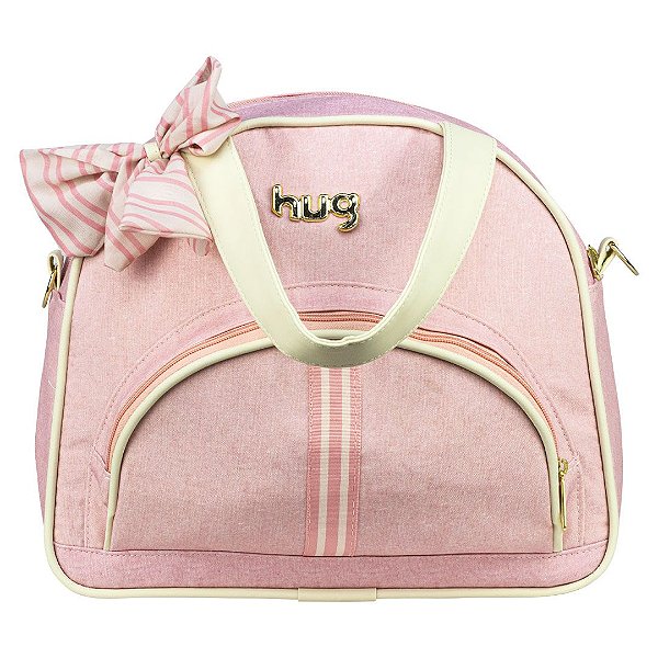 Bolsa de Maternidade Hug Média Essencial Rosa