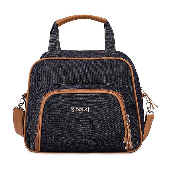 Bolsa de Maternidade Hug Média Brooklyn Jeans