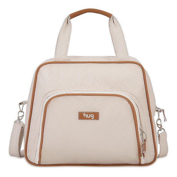 Bolsa de Maternidade Hug Média Matelada Bege