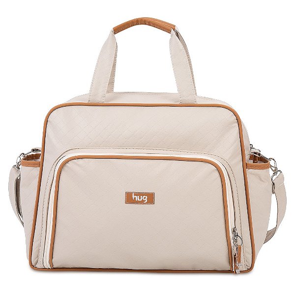 Bolsa de Maternidade Hug Grande Matelada Bege