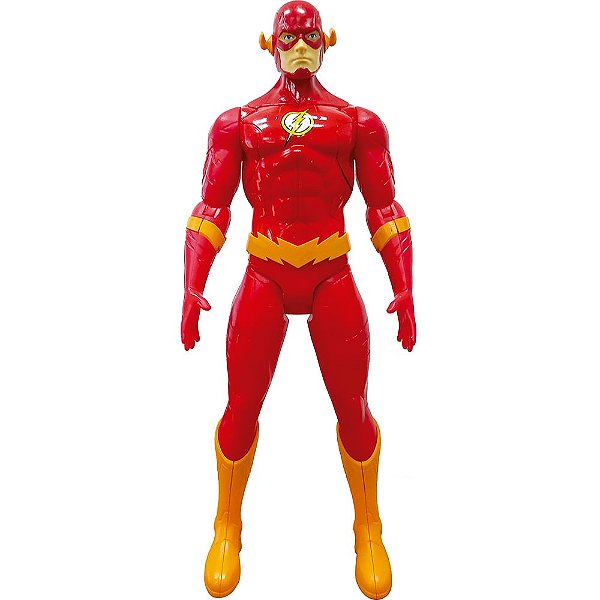 Boneco Candide Flash 14 Polegadas Com Som Vermelho