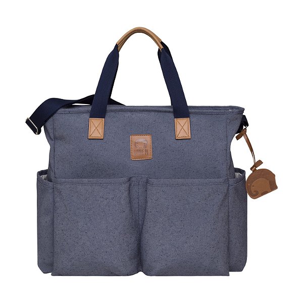 Bolsa de Maternidade Little Pi Grande Comfy Azul Pirulitando