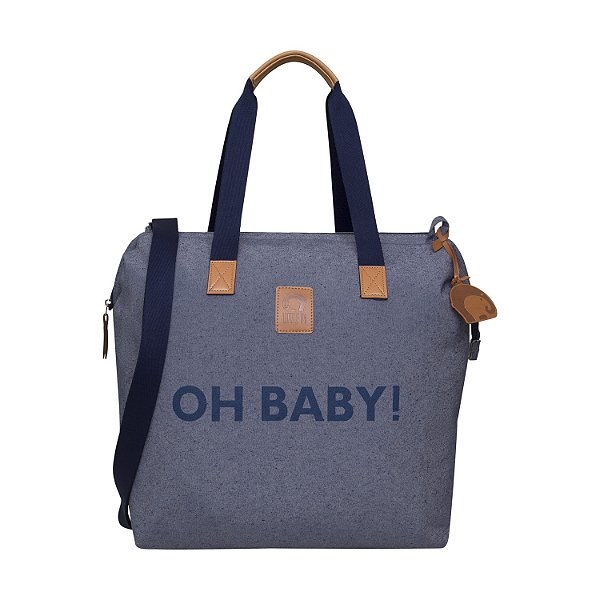 Bolsa de Maternidade Little Pi Extra Grande Comfy Azul