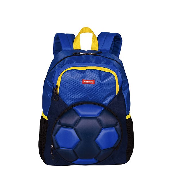 Mochila Sestini Grande 20Y Futebol Azul