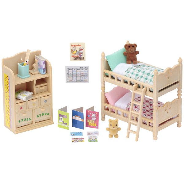 Brinquedo Sylvanian Families Móveis de Quarto de Criança