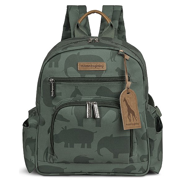 Mochila de Maternidade MasterBag Noah Safari Verde