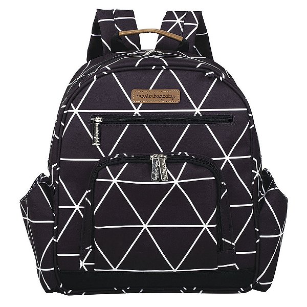 Mochila de Maternidade MasterBag Noah Manhattan Preto