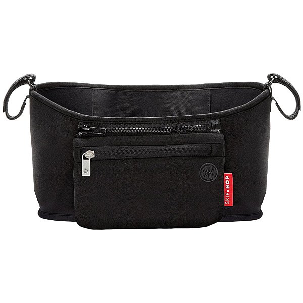 Organizador Skip Hop de Carrinho de Bebê Chevron Preto