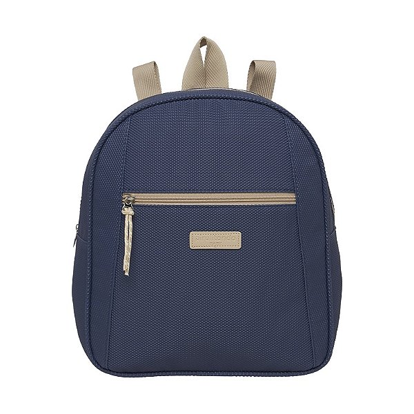 Mochila de Maternidade Pirulitando Média Sementinha Azul