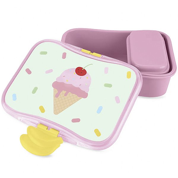 Kit Lanche Skip Hop Spark Style Sorvete Rosa