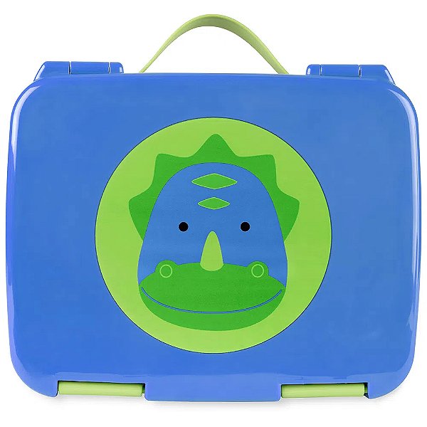 Kit de Alimentação Skip Hop Bento Box Zoo Dino Azul