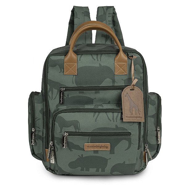 Mochila de Maternidade MasterBag Urban Safari Verde