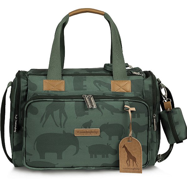 Bolsa Maternidade MasterBag Térmica Média Safari Verde