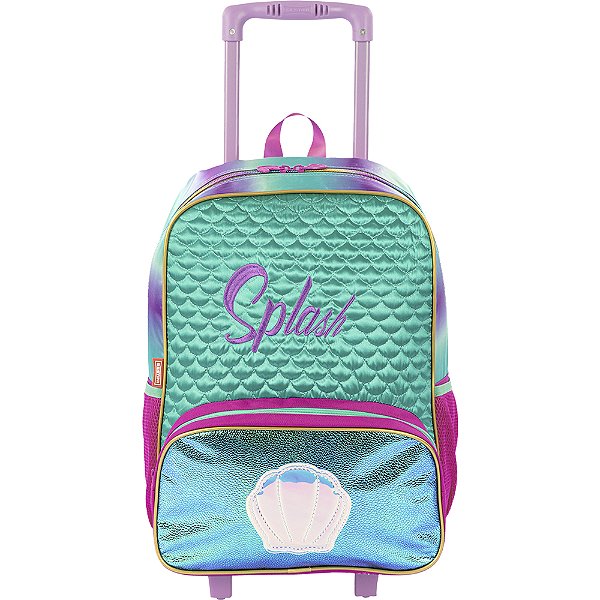 Mochila de Rodinhas Sestini X Mermaid 2 Colorido