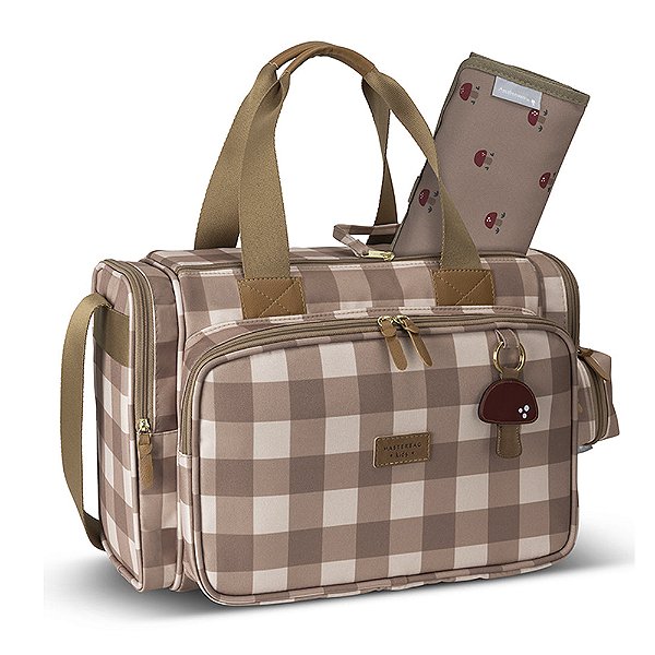 Bolsa Maternidade MasterBag Térmica Anne Cogumelo Caramelo