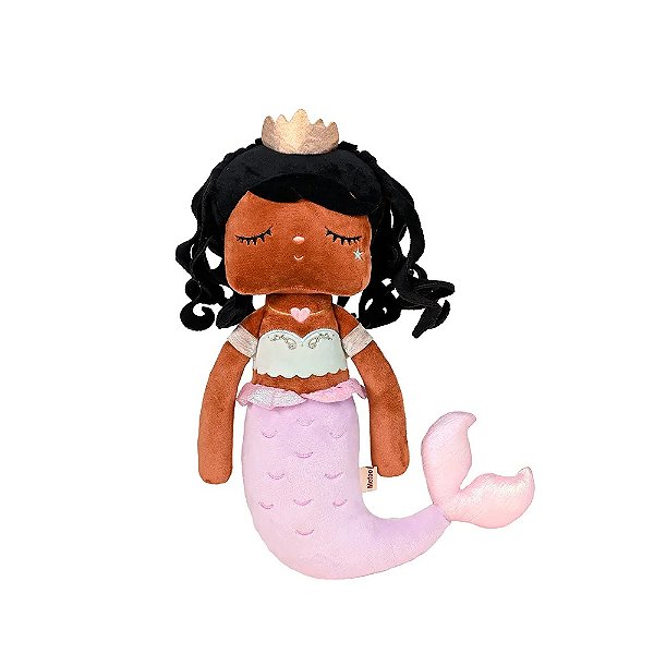 Boneca Metoo Angela Sereia Alana 33cm Lilás