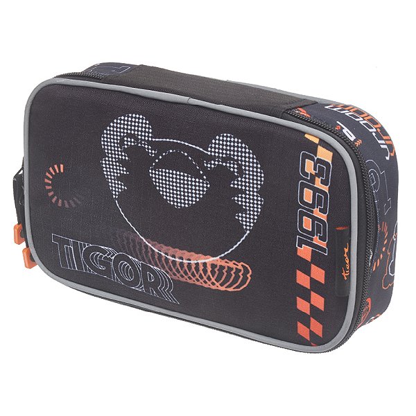 Estojo Box Pacific Tigor T Tigre Cool Fast Preto