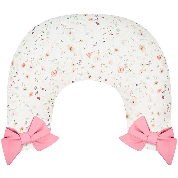Almofada de Amamentação Hug Blossom Rosa Blush