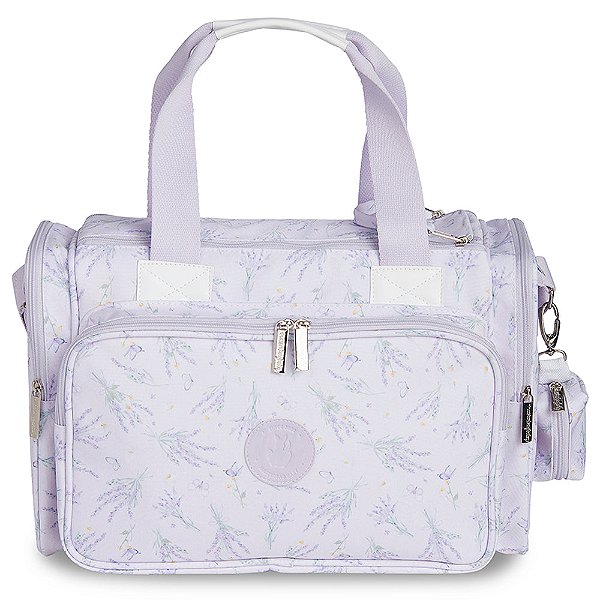 Bolsa Maternidade MasterBag Térmica Anne Floral Lavandas