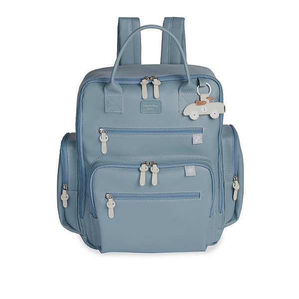 Mochila de Maternidade MasterBag Urban Carrinhos Azul