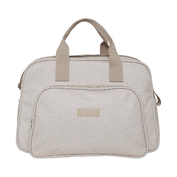 Bolsa de Maternidade Pirulitando Baby Grande Pomar Bege