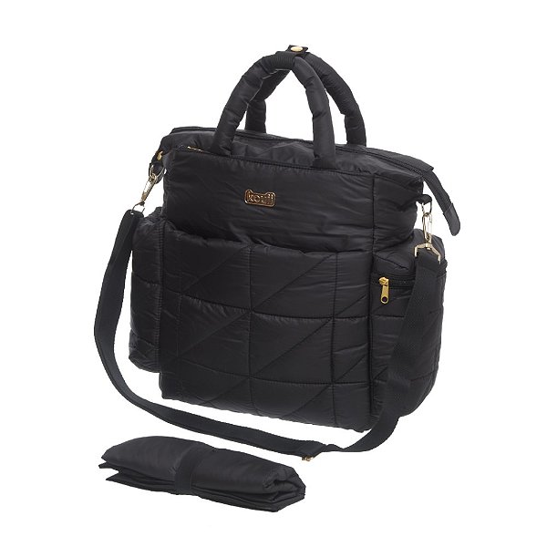 Bolsa de Maternidade Kouii Pacific Aconchego Preto