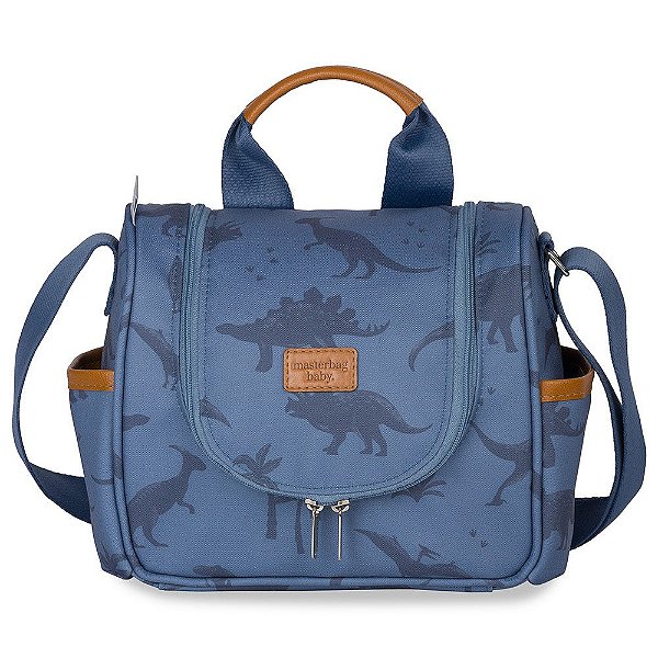 Frasqueira Térmica Masterbag Emy Dinossauro Azul