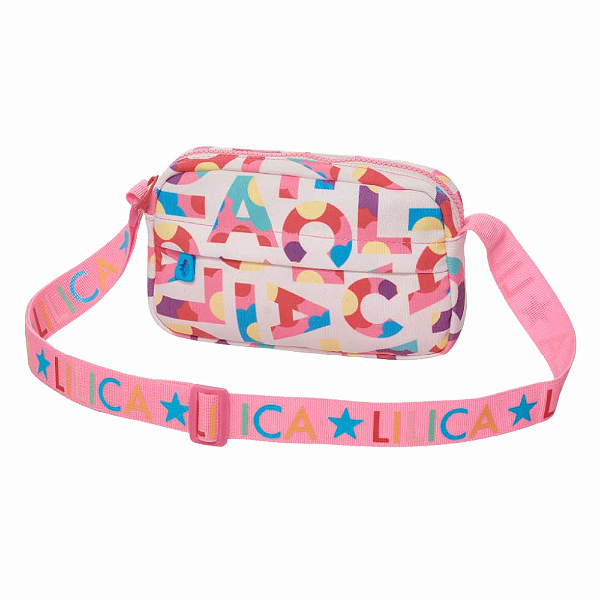 Bolsa Transversal Pacific LovIt Lilica Ripilica Flowers Rosa