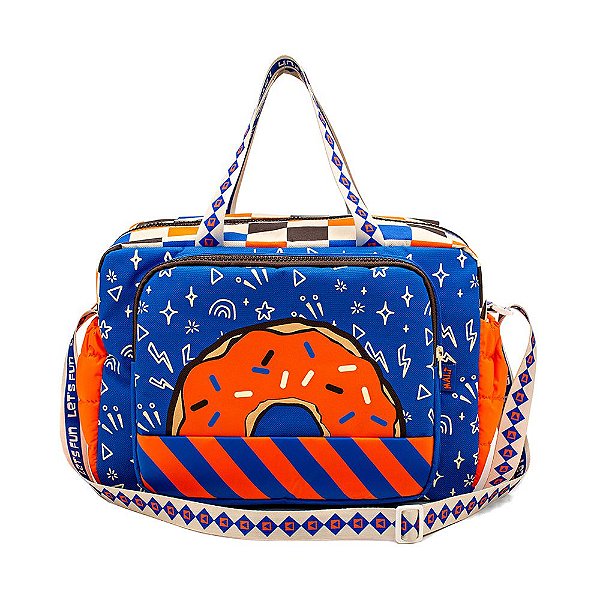 Bolsa de Passeio Mait Donuts Colorida