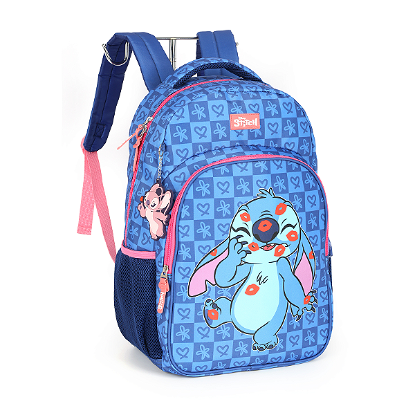 Mochila de Costas Luxcel Stitch Azul