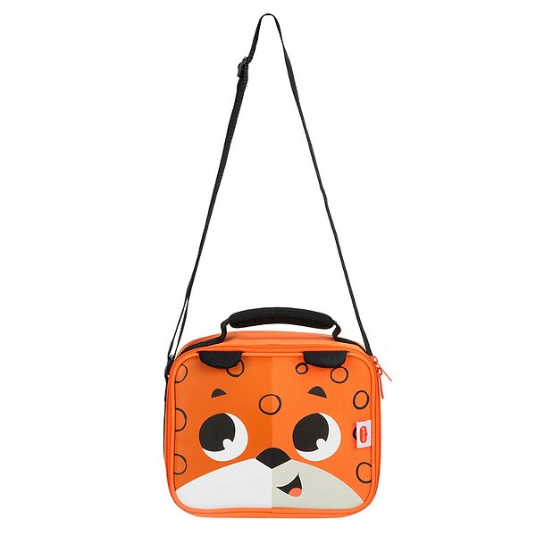 Lancheira Térmica Tiny Love Safari Jaguar Laranja