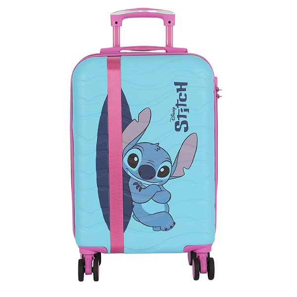 Mala de Bordo Luxcel Kids Stitch Surf Azul