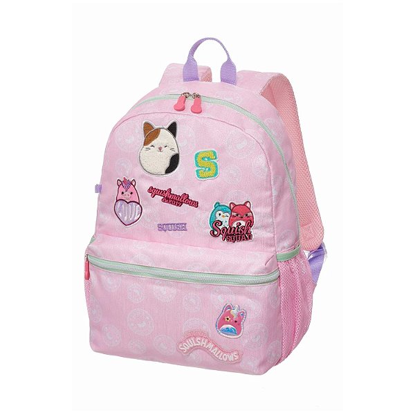Mochila de Costas Pacific Squishmallows Squish Patch Rosa