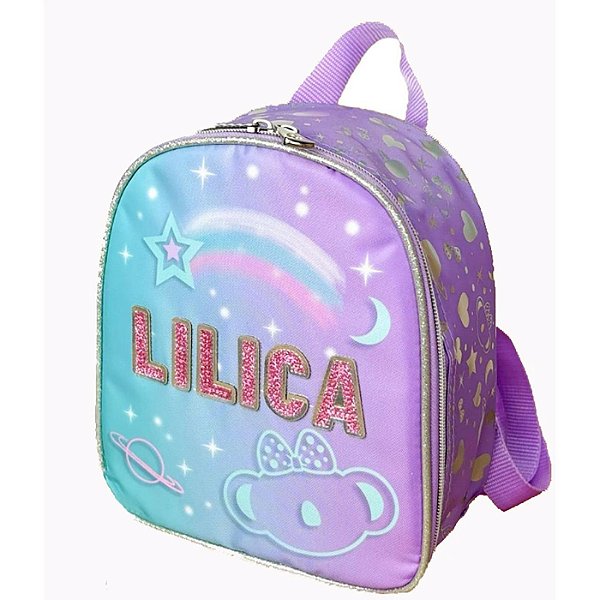 Lancheira de Costas Lilica Ripilica Pacific Make AWish Lilás