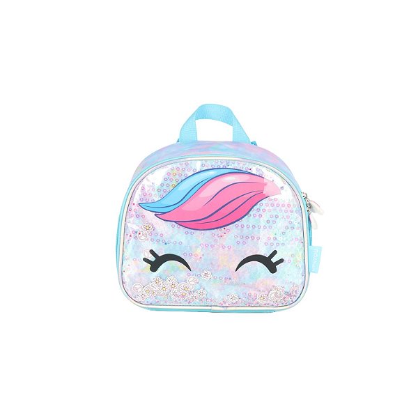 Lancheira Escolar Luxcel Up4You Unicórnio Lantejola