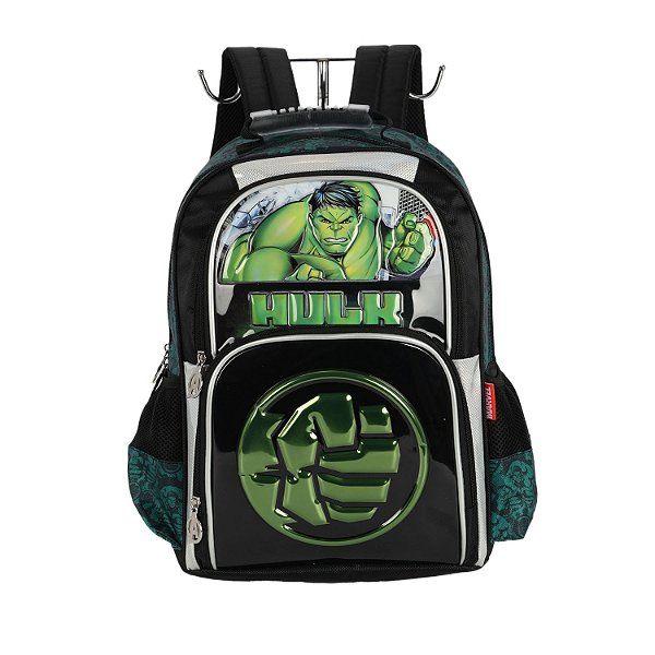 Mochila de Costas Luxcel Avengers Marvel Hulk Verde
