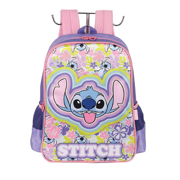 Mochila de Costas Luxcel Stitch Ohana Verde