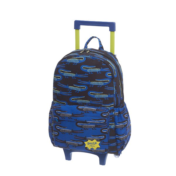Mochila de Carrinho Fábula Zum Zum Jacarudo Colorido