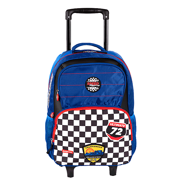 Mochila de Rodinhas Sestini Sem Alça Y Racing Colorido