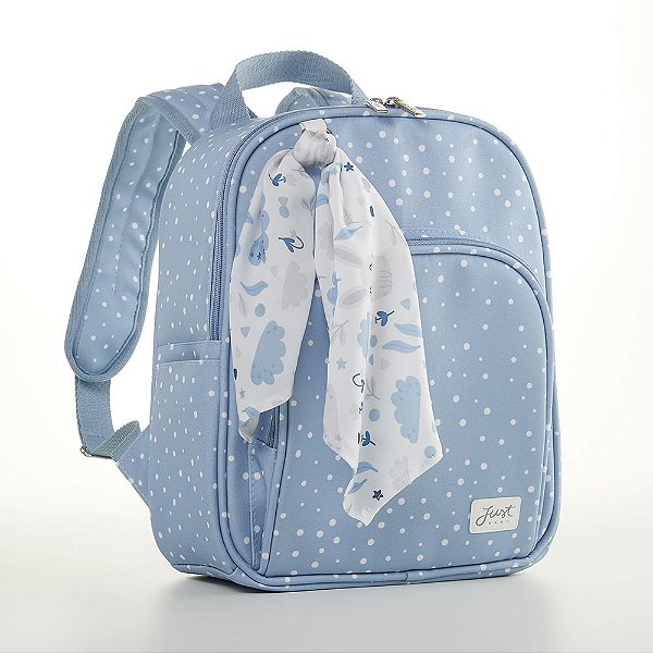 Mochila de Maternidade Just Baby Térmica Bunny Azul