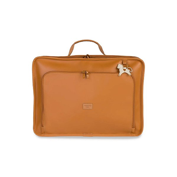 Mala de Maternidade MasterBag Vintage Cavalinho Caramelo