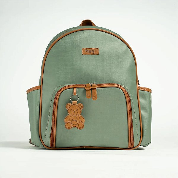 Mochila de Maternidade Hug Militar Verde