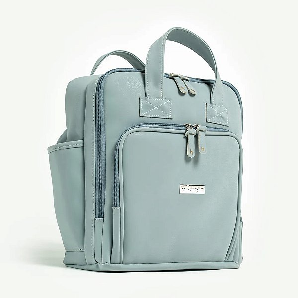 Mochila de Maternidade Hug Glamour Azul