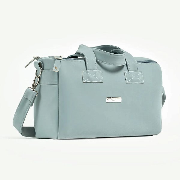 Bolsa de Maternidade Hug Média Glamour Azul